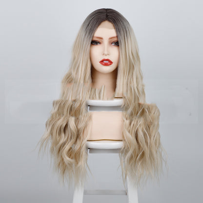 Fluffy Water Ripple Wig Headgear