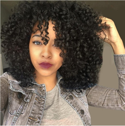 Manufacturers African Curly Hair Wigs