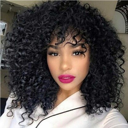 Manufacturers African Curly Hair Wigs