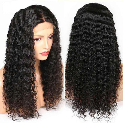 Female Front Lace Chemical Fiber Long Curly Hair Wig