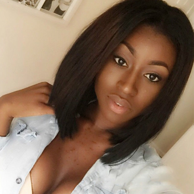 Bobo Matte High Straight Hair wig