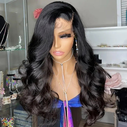 Fashion Split Big Wave Wig Long Curly Hair