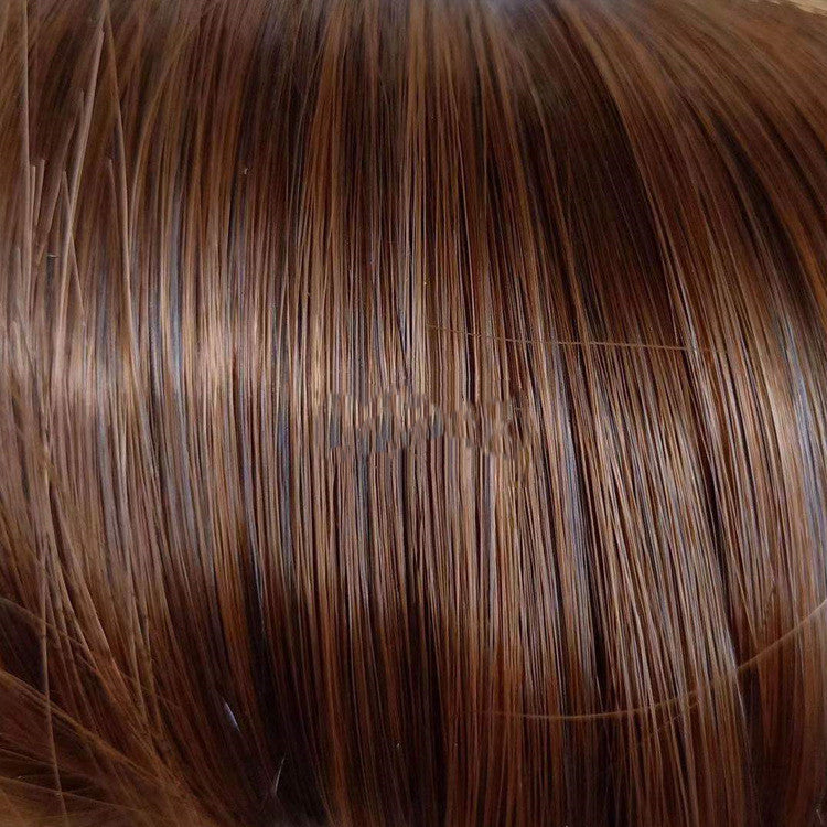 Big Wave Curly Hair Ladies Front Lace Wig