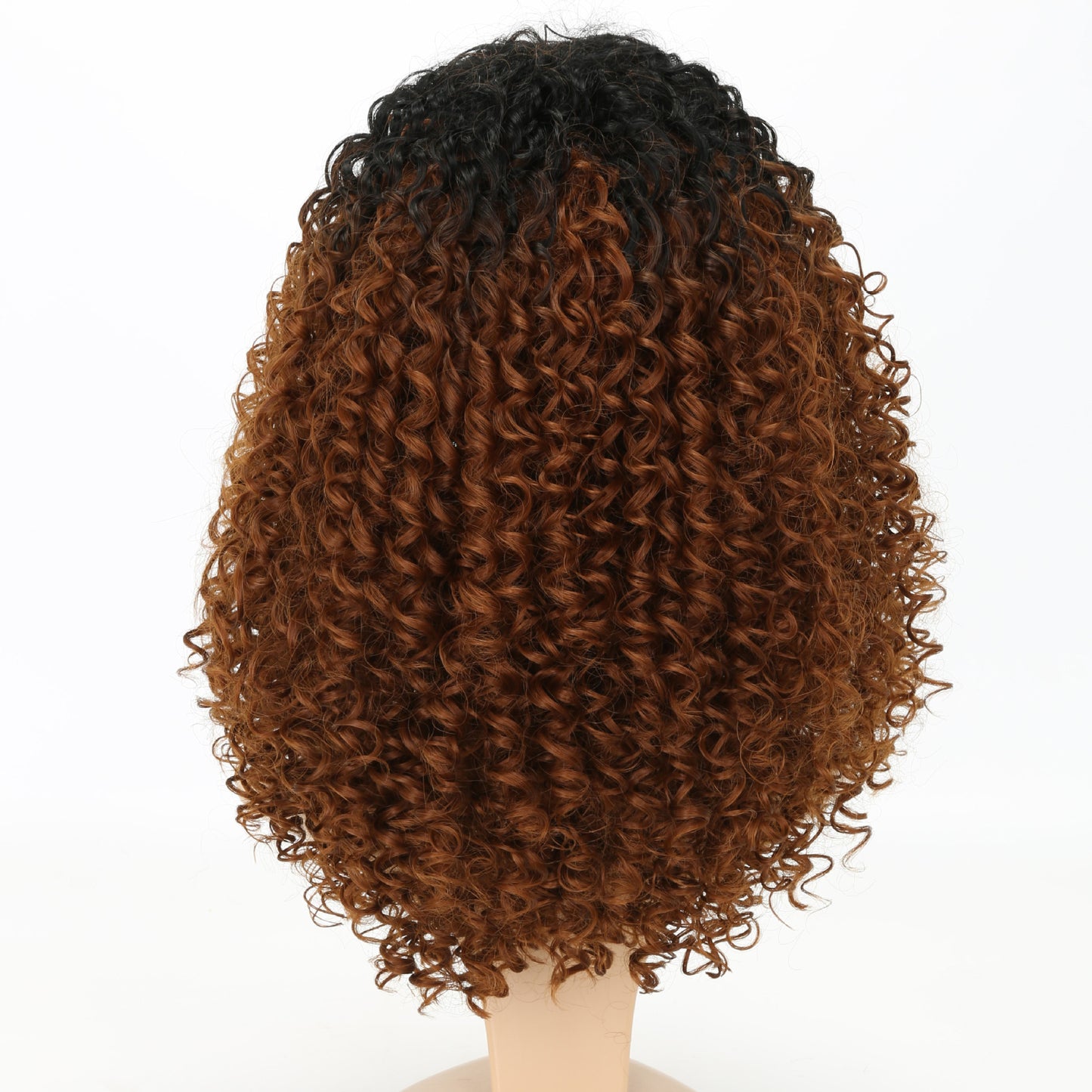 Curly Short Silk Hair Extension Wig Headgear