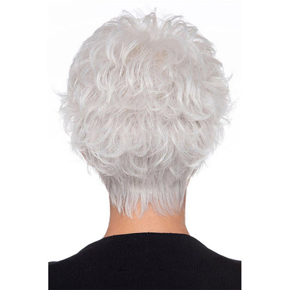 White Chemical Fiber High Temperature Women's Headgear Wig