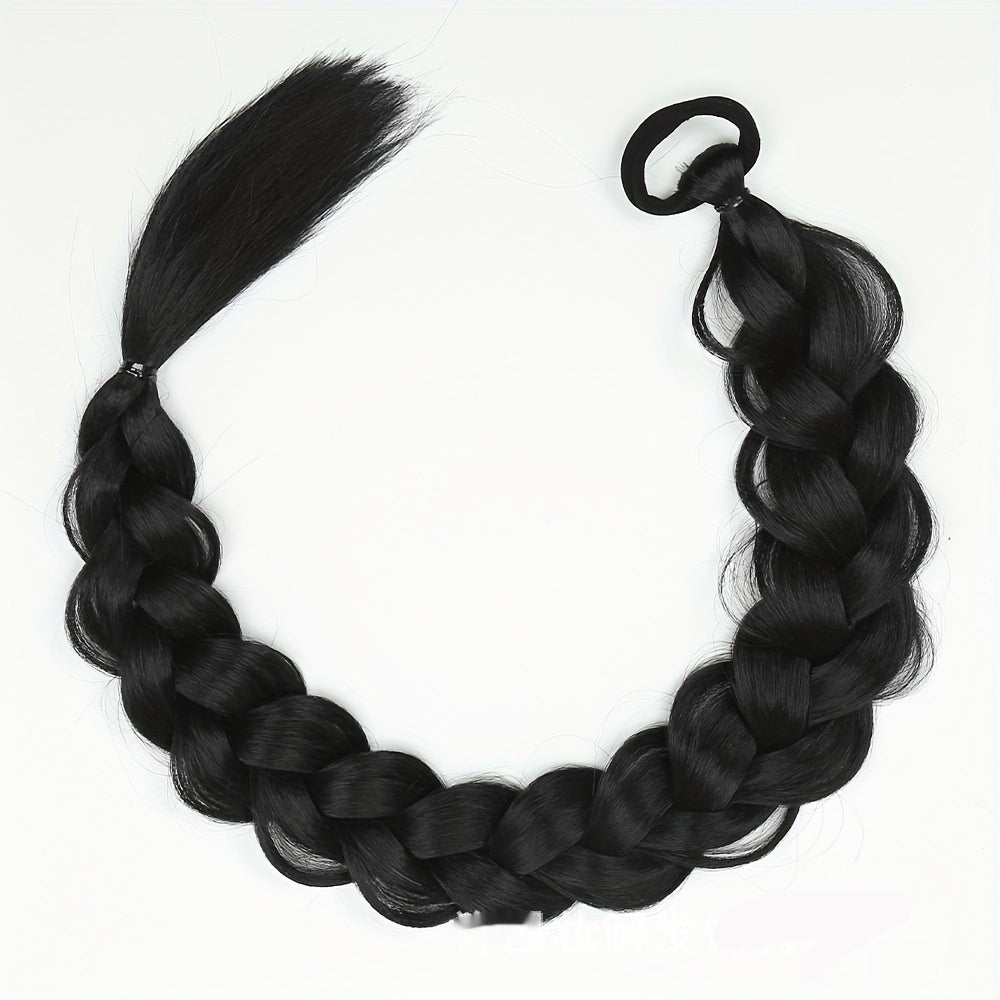Ponytail 24-inch Fishbone Plaits Headdress Twist High-temperature Wig