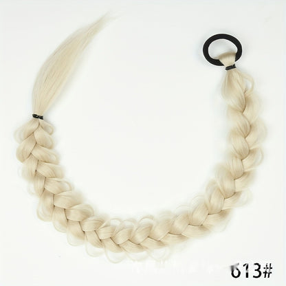 Ponytail 24-inch Fishbone Plaits Headdress Twist High-temperature Wig