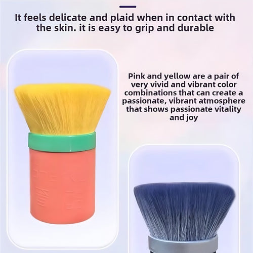 A Hairbrush For Hair Dryers, With Soft Bristles
